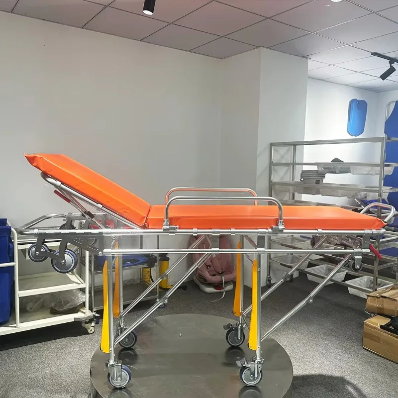 Multi-functional Rise and Fall Stretcher Emergency Ambulance Stretcher
Multi-functional Rise and Fall Stretcher Emergency Ambulance Stretcher