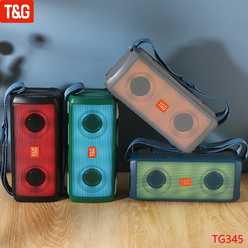 Портативная Bluetooth-Колонка T & G TG345, беспроводной водонепроницаемый сабвуфер, уличный басовый громкий динамик светодиодный светильник кой
Портативная Bluetooth-Колонка T & G TG345, беспроводной водонепроницаемый сабвуфер, уличный басовый громкий динамик светодиодный светильник кой