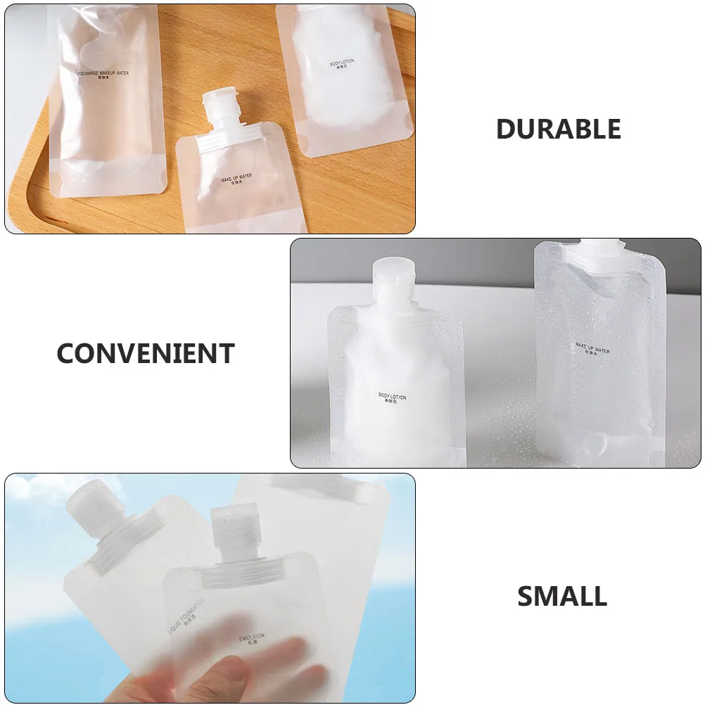 1 set Empty Lotion Bags PET Sub Packing Travel Storage Pouches Refillable Dispensing Sample Skincare Packaging Set
1 set Empty Lotion Bags PET Sub Packing Travel Storage Pouches Refillable Dispensing Sample Skincare Packaging Set