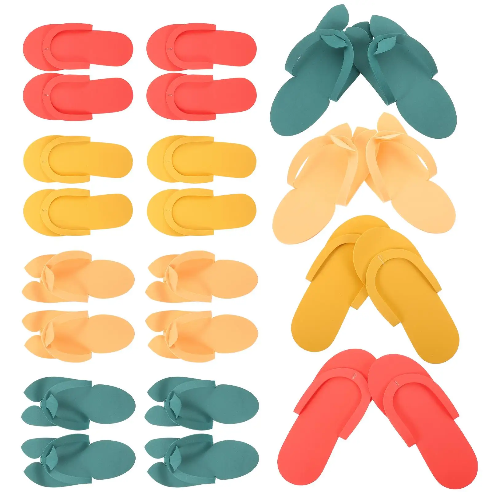 12 Pairs Disposable Slippers Eva Non Slip Wide Washable Guest Footwear Household Random Color Large Quantity
12 Pairs Disposable Slippers Eva Non Slip Wide Washable Guest Footwear Household Random Color Large Quantity