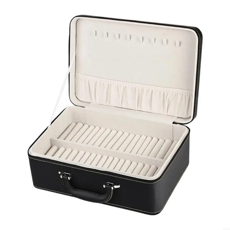 91AF 36 Slot Leather Bracelet Storage Box With Sturdy PU Materials For Jewelry Protective And Display
91AF 36 Slot Leather Bracelet Storage Box With Sturdy PU Materials For Jewelry Protective And Display