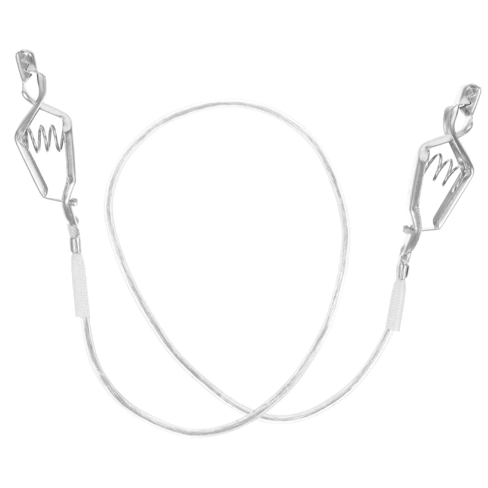 Foil Head Clip Line Practical Wire Clamp Fencing Accessory Professional Cable Supply Clips Body Cord Multi-use Stainless Steel
Foil Head Clip Line Practical Wire Clamp Fencing Accessory Professional Cable Supply Clips Body Cord Multi-use Stainless Steel