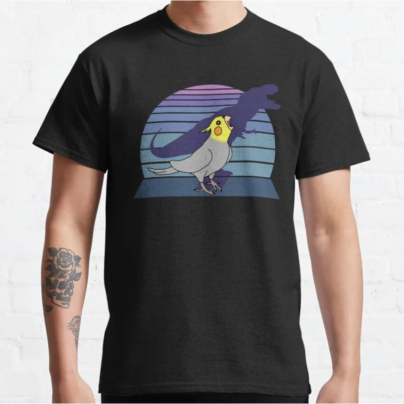 dinosaur shadow - cockatiel Gift t shirt for birds lover 100% cotton Short Sleeve Graphic Clothes All size top S-6XL
dinosaur shadow - cockatiel Gift t shirt for birds lover 100% cotton Short Sleeve Graphic Clothes All size top S-6XL