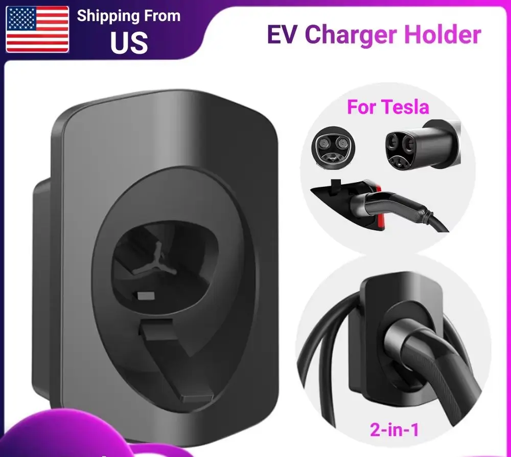 EV Charger Holder Wall Mount For Tesla /NACS Cable Holder Electric Vehicle Accessories EV Charging Charging Organizer for Garage
EV Charger Holder Wall Mount For Tesla /NACS Cable Holder Electric Vehicle Accessories EV Charging Charging Organizer for Garage