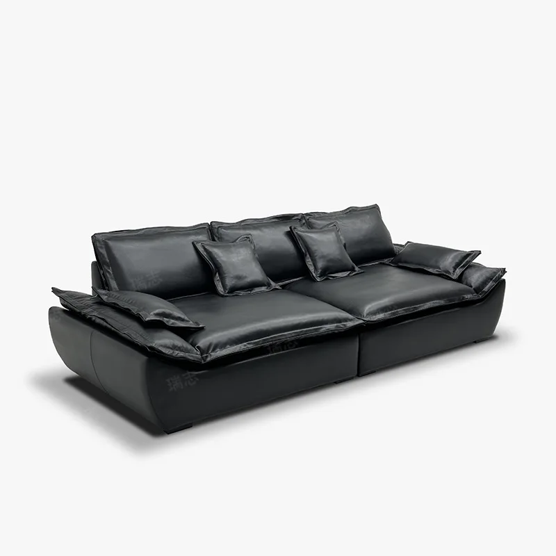 Sailing, leather down sofa, Italian, minimalist, modern light luxury, straight row, living room, matte cloth sofa
Sailing, leather down sofa, Italian, minimalist, modern light luxury, straight row, living room, matte cloth sofa