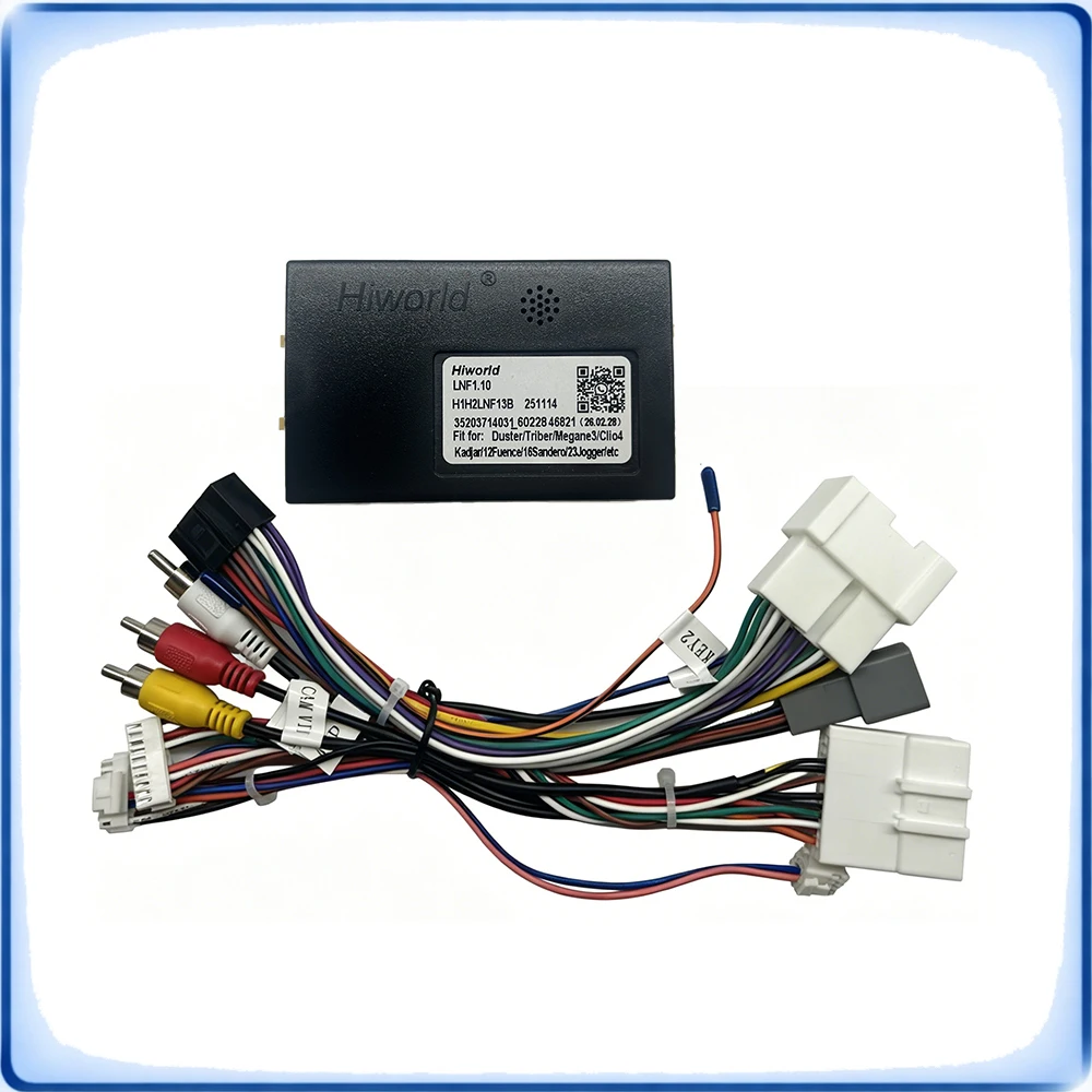 Car Accessories 16-Pin to 24-Pin Radio Wiring Harness with CANBUS Decoder for Renault Duster Kangoo
Car Accessories 16-Pin to 24-Pin Radio Wiring Harness with CANBUS Decoder for Renault Duster Kangoo