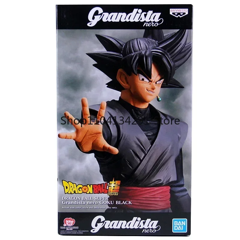 Bandai Original DRAGON BALL SUPER Anime Figure Grandista Nero GOKU BLACK Action Figure Toys for Kids Gift Collectible Model
Bandai Original DRAGON BALL SUPER Anime Figure Grandista Nero GOKU BLACK Action Figure Toys for Kids Gift Collectible Model