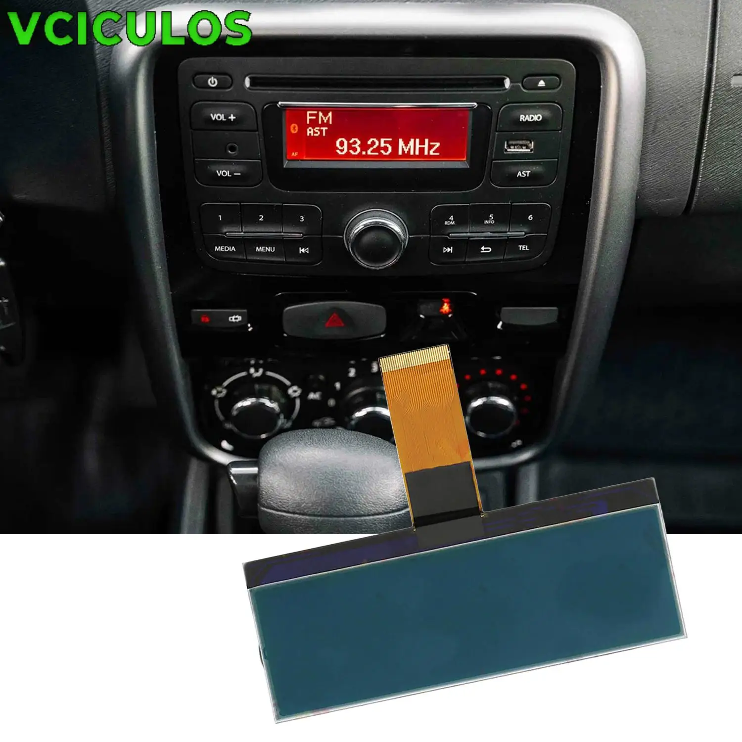 1PC LCD Display Screen Panel AGC-1220RF-A AGC-0060RF-A For Renault Duster Captur Logan Pulse Symbol Engine Car Interior Parts
1PC LCD Display Screen Panel AGC-1220RF-A AGC-0060RF-A For Renault Duster Captur Logan Pulse Symbol Engine Car Interior Parts