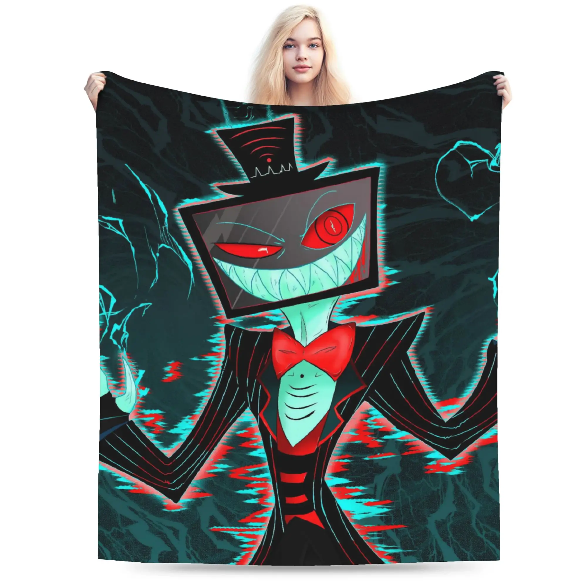 Cartoon Hazbins Hotels Vox Blankets Flannel Summer Lightweight Thin Throw Blankets for Sofa Outdoor Plush Thin Quilt
Cartoon Hazbins Hotels Vox Blankets Flannel Summer Lightweight Thin Throw Blankets for Sofa Outdoor Plush Thin Quilt
