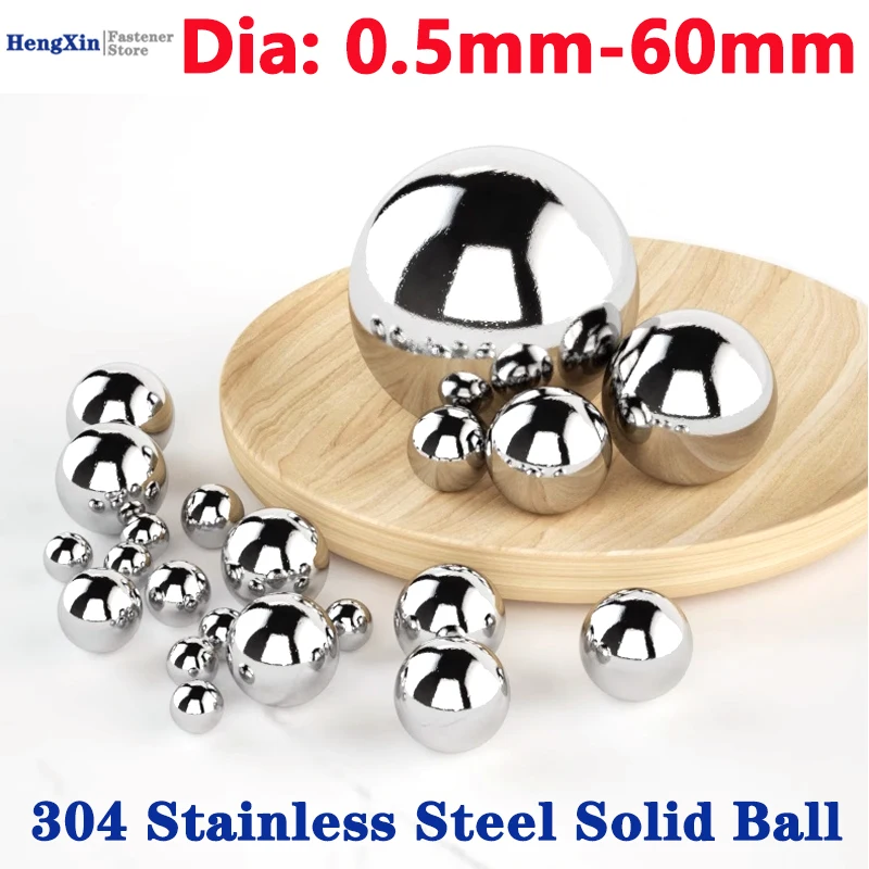 Dia 0.5-60mm Solid 304 Stainless Steel Ball 0.7/0.8/1/1.4/1.5/1.8/2/2.38/2.5/2.8/3/3.175/3.5-50mm Precision Bearing Steel Ball
Dia 0.5-60mm Solid 304 Stainless Steel Ball 0.7/0.8/1/1.4/1.5/1.8/2/2.38/2.5/2.8/3/3.175/3.5-50mm Precision Bearing Steel Ball