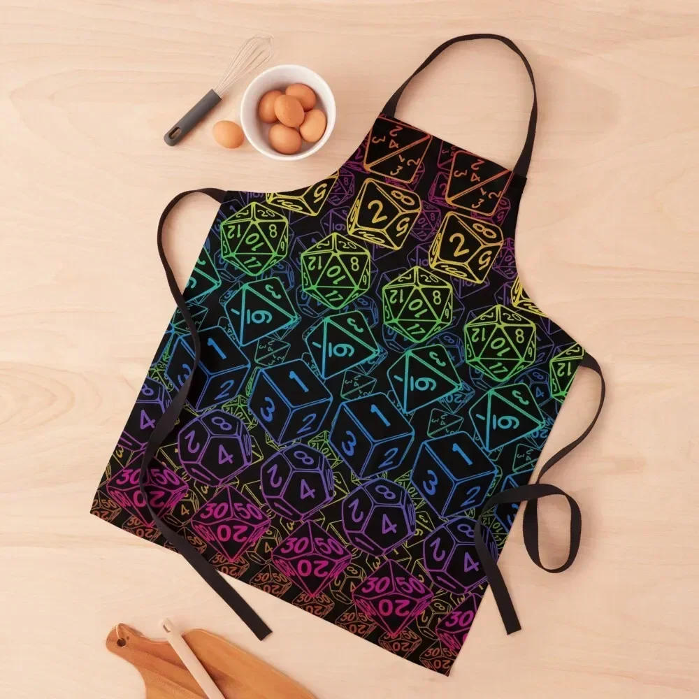 Dice Pattern D20 Rainbow Apron kitchen girl Bib For Kitchen kitchen clothes for men Apron
Dice Pattern D20 Rainbow Apron kitchen girl Bib For Kitchen kitchen clothes for men Apron