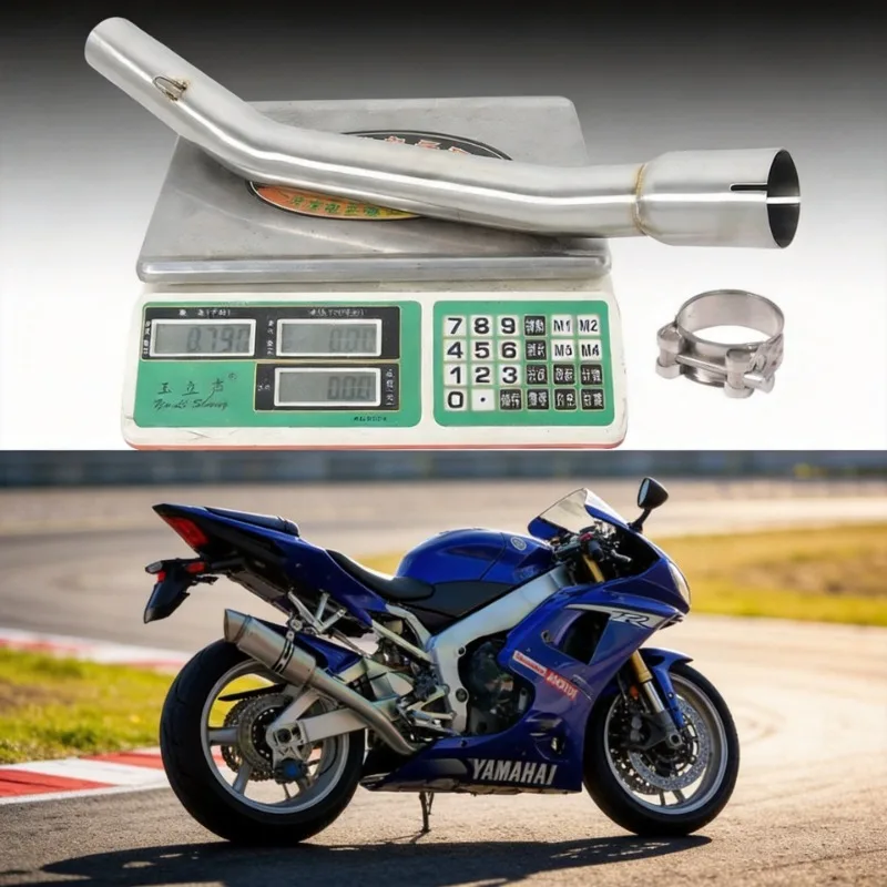 Slip On For Yamaha YZF-R1 R1 1998 - 2003 Years Motorcycle Exhaust Escape System Muffler 51mm Stainless steel Middle Link Pipe
Slip On For Yamaha YZF-R1 R1 1998 - 2003 Years Motorcycle Exhaust Escape System Muffler 51mm Stainless steel Middle Link Pipe