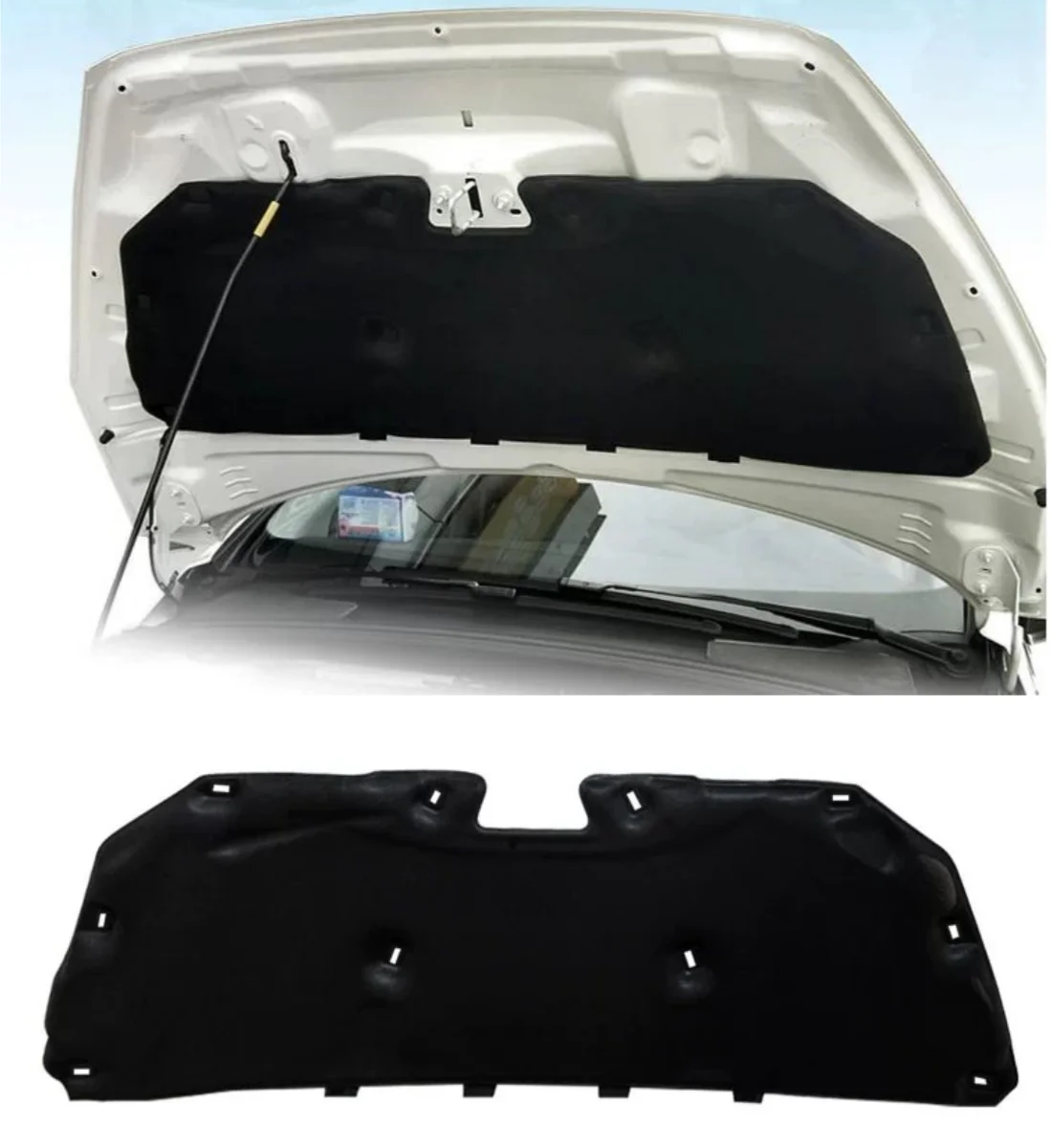 Front Engine Cover Hood Insulation Pad Heat Shield Mat For Ford Focus 2015-2018
Front Engine Cover Hood Insulation Pad Heat Shield Mat For Ford Focus 2015-2018