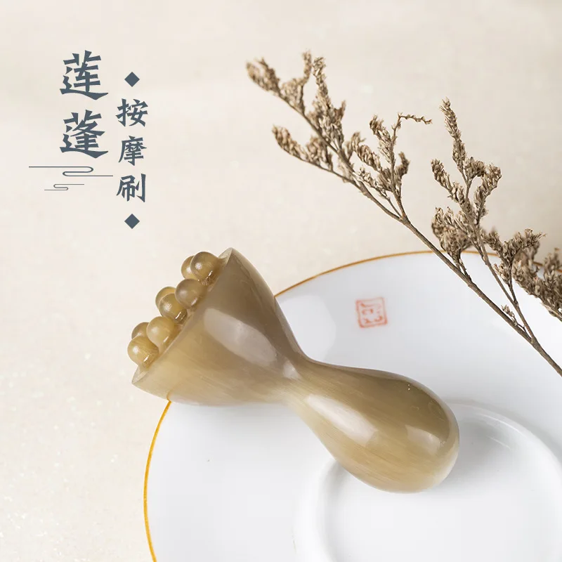 Natural Horn Multi-Functional Small Lotus SeedpodvFace Lifting and Firming Massage Facial Scraping Universal for Entire Body Dre
Natural Horn Multi-Functional Small Lotus SeedpodvFace Lifting and Firming Massage Facial Scraping Universal for Entire Body Dre