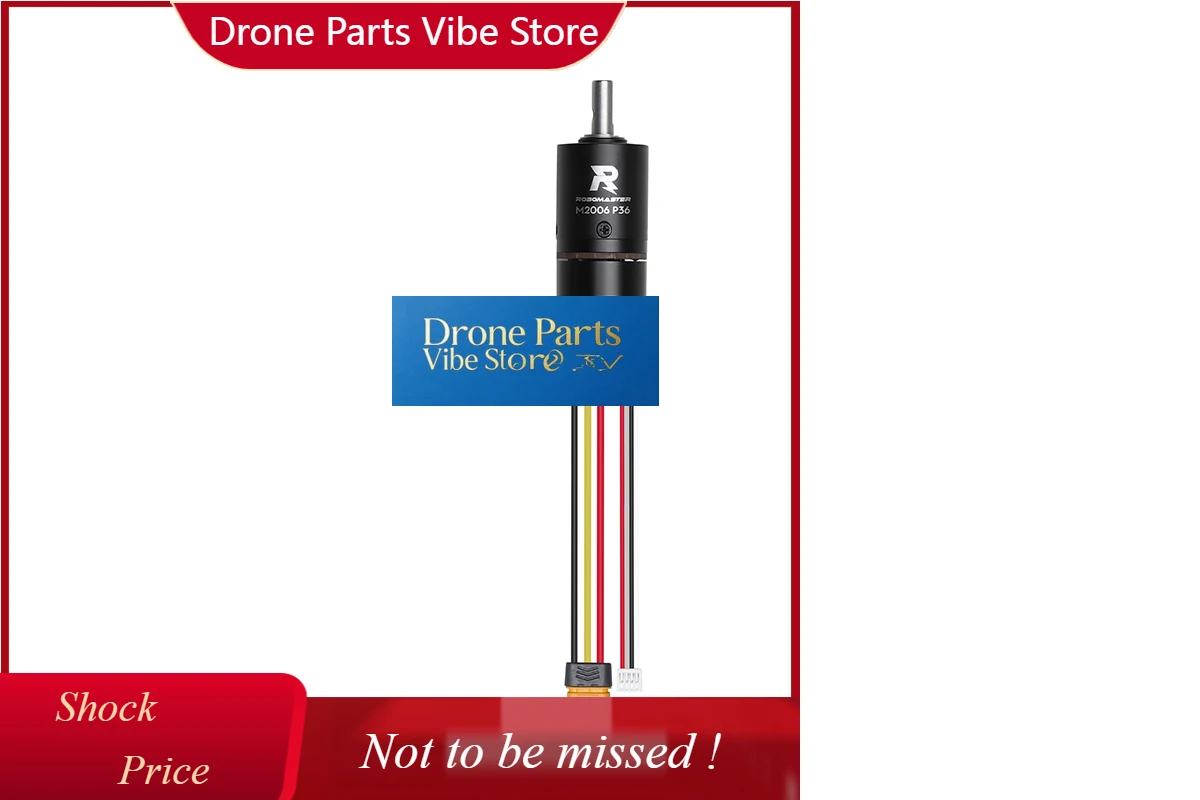 DParts1Original RoboMaster M2006 Brushless DC Gear Motor Dopts A Hollow Shaft Design For DJ Drone
DParts1Original RoboMaster M2006 Brushless DC Gear Motor Dopts A Hollow Shaft Design For DJ Drone