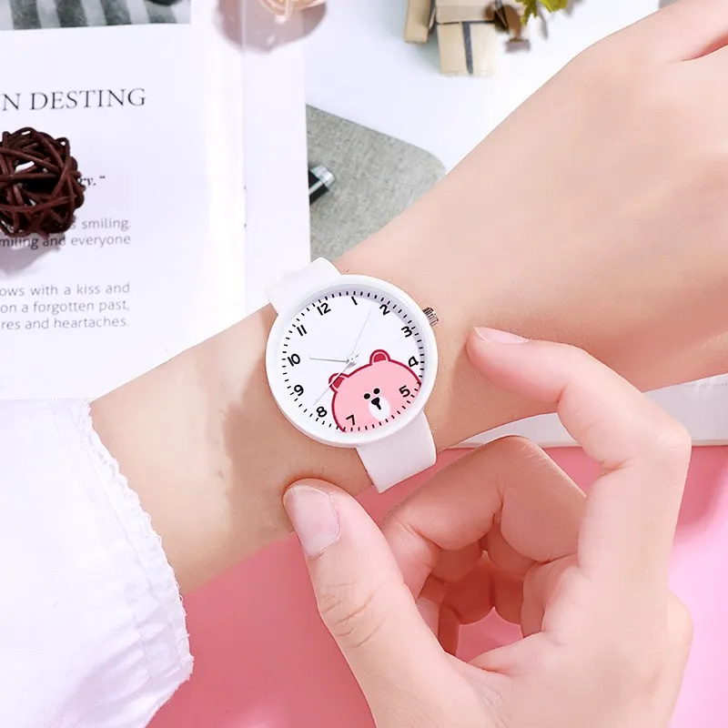 2022 New 1PC Kids Watches Boys Girls Cute Cartoon Bear Silicone Children's Watch Women Ladies Quartz Wristwatches Gifts Clock
2022 New 1PC Kids Watches Boys Girls Cute Cartoon Bear Silicone Children's Watch Women Ladies Quartz Wristwatches Gifts Clock