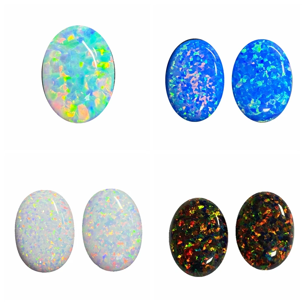 Meisidian Lab Created Opal Gemstone OP05 Овальный 18x13 мм Темно-синий огненный опал Кабошон с плоской задней частью Бусины Камень для изготовления колец
Meisidian Lab Created Opal Gemstone OP05 Овальный 18x13 мм Темно-синий огненный опал Кабошон с плоской задней частью Бусины Камень для изготовления колец