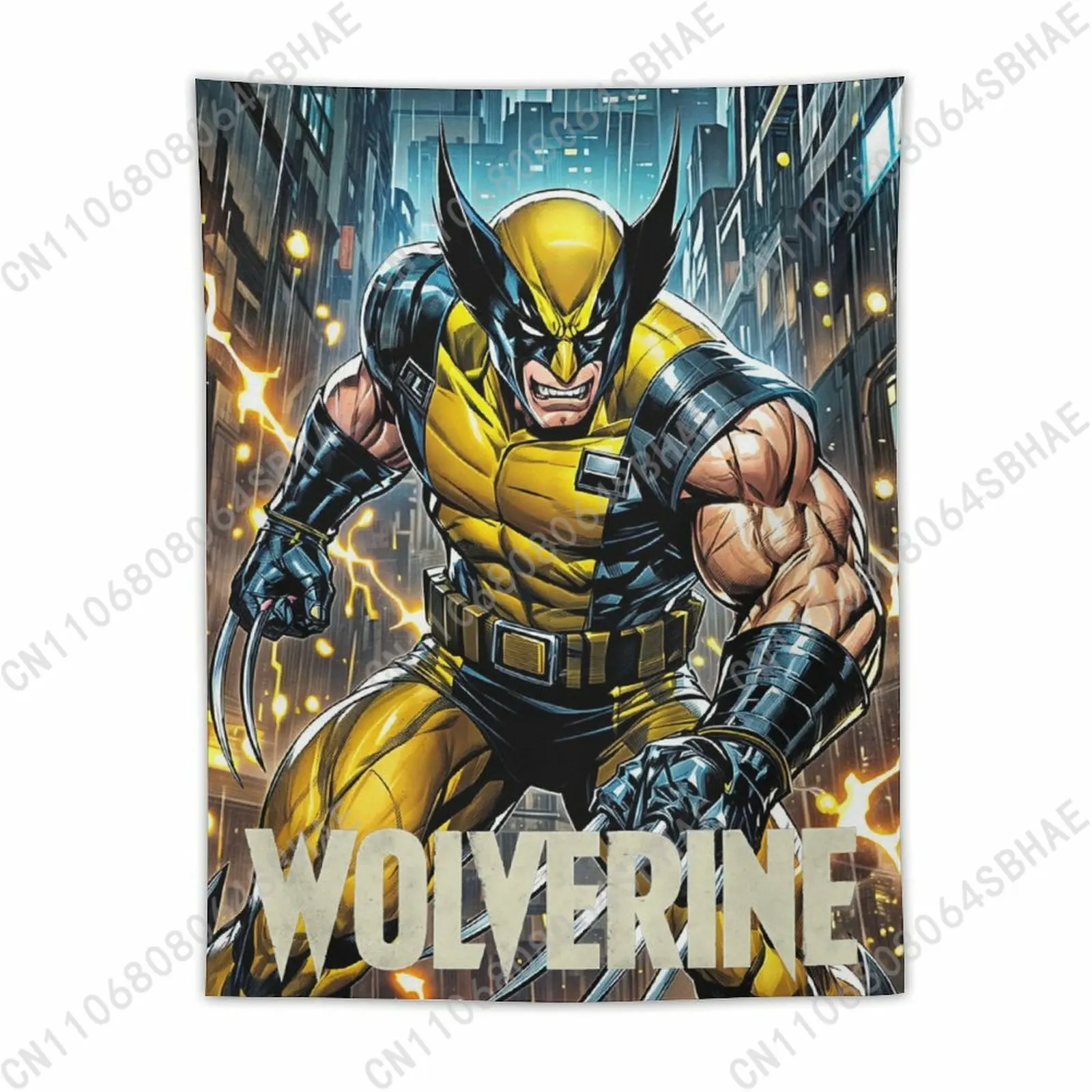 Marvel Wolverine Custom Photo Wall Tapestry Personalized Blanket Wall Hanging Bedroom Living Room Birthday Gift Cosplay
Marvel Wolverine Custom Photo Wall Tapestry Personalized Blanket Wall Hanging Bedroom Living Room Birthday Gift Cosplay