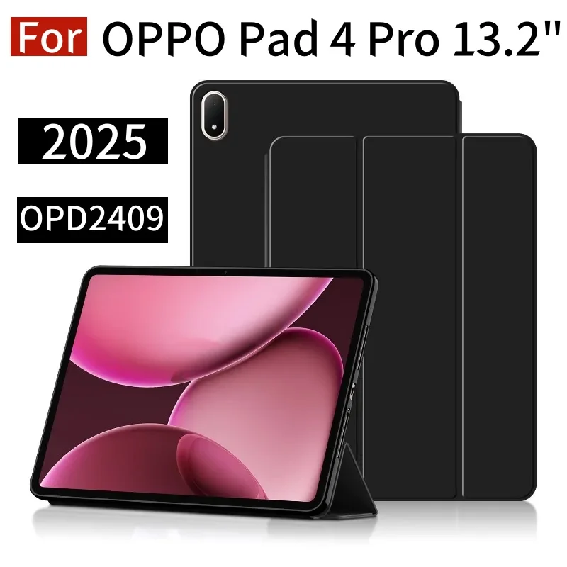 For OPPO Pad 4 Pro 13.2 2025 Case OPD2409 Tablet Back Case Funda for OPPO Pad4 Pro 13.2" Sleep Wake-Up Shell Cover
For OPPO Pad 4 Pro 13.2 2025 Case OPD2409 Tablet Back Case Funda for OPPO Pad4 Pro 13.2" Sleep Wake-Up Shell Cover