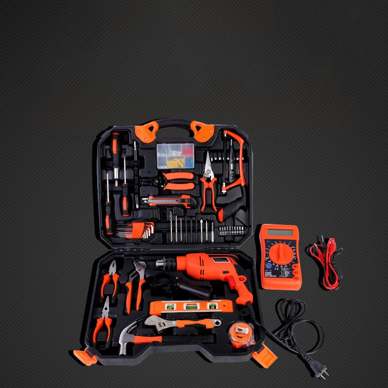 Supply Professional Heavy Duty Home Mechanical Toolbox 120pcs Electric Drill Set Electric Car Gift Hand Tools Set
Supply Professional Heavy Duty Home Mechanical Toolbox 120pcs Electric Drill Set Electric Car Gift Hand Tools Set