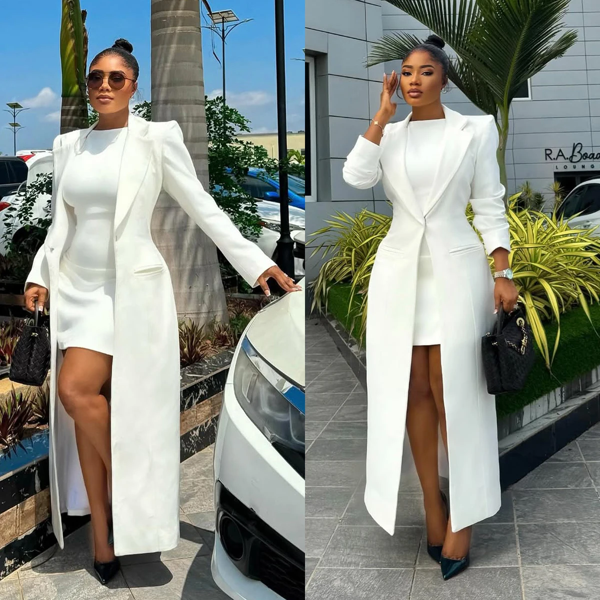 Simple One Button Blazer 1 Piece Vintage Floor Length Full Sleeve Long Coat Customized Casual Show Power Dresses Jacket
Simple One Button Blazer 1 Piece Vintage Floor Length Full Sleeve Long Coat Customized Casual Show Power Dresses Jacket