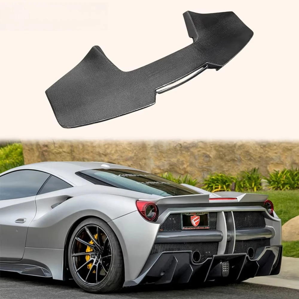 For Ferrari 488 Spider 2015-19 Carbon Fiber GTB Style Rear Trunk Spoiler Wing
For Ferrari 488 Spider 2015-19 Carbon Fiber GTB Style Rear Trunk Spoiler Wing