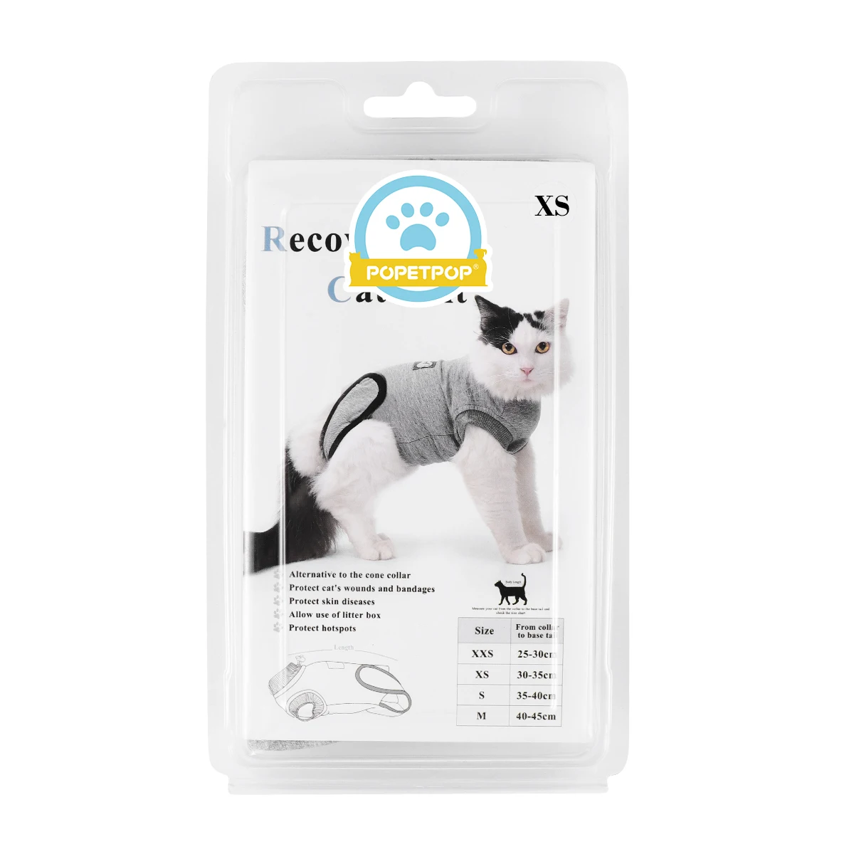 1pc Pet Recovery Suit For Cats Dogs Post Operation Sterilization Weaning Clothes Anti Licking Bite Cotton Soft Comfortable Easy
1pc Pet Recovery Suit For Cats Dogs Post Operation Sterilization Weaning Clothes Anti Licking Bite Cotton Soft Comfortable Easy