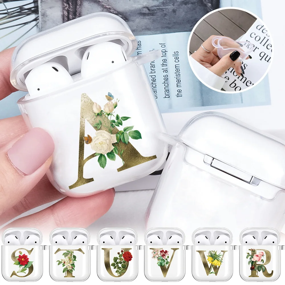 For Apple Earphone Case AirPods 1st / 2nd Generation Wireless Bluetooth Headphone Golden Flower Print Silicone Protective Cover
For Apple Earphone Case AirPods 1st / 2nd Generation Wireless Bluetooth Headphone Golden Flower Print Silicone Protective Cover