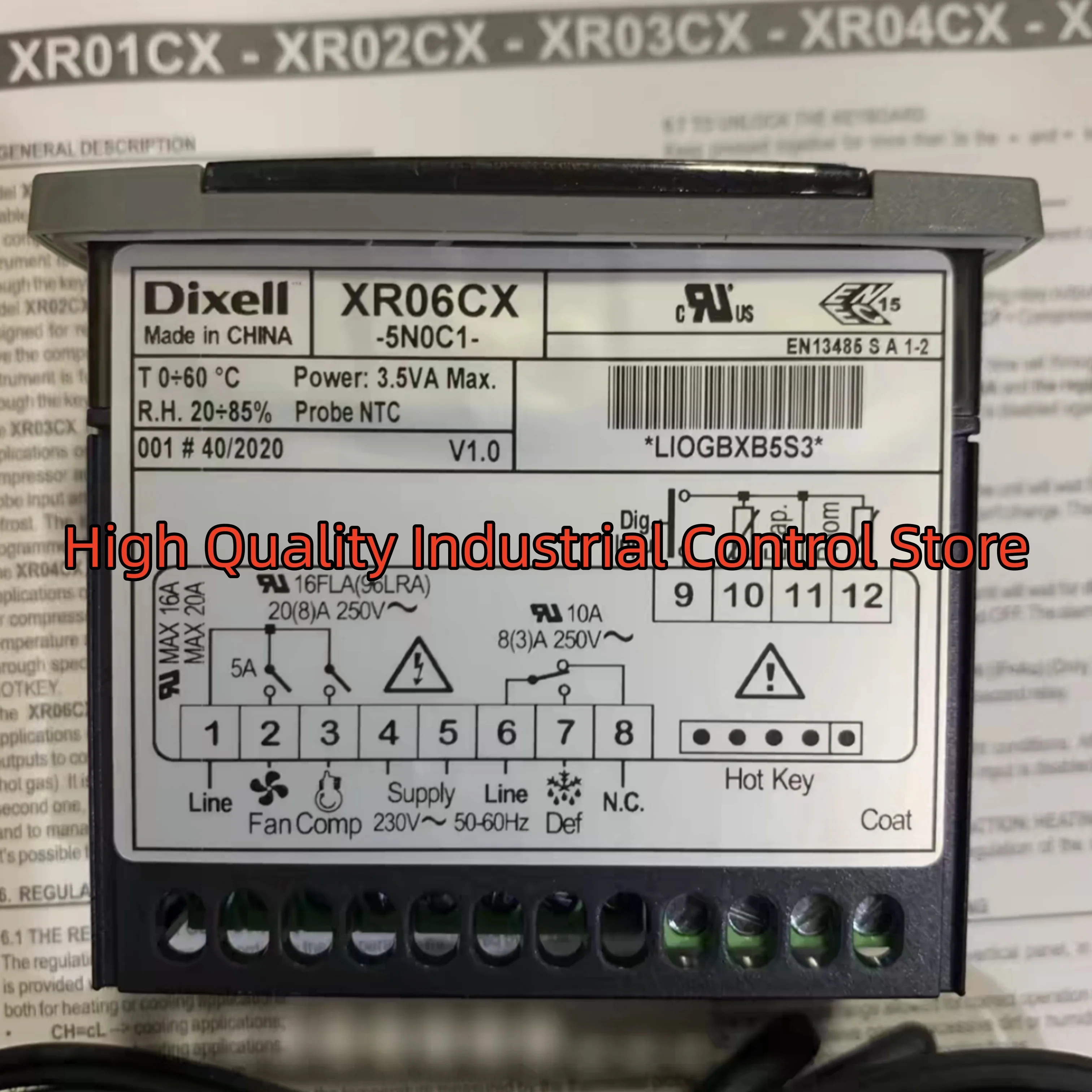 thermostat brand new XR06CX-5N0C1 XR06CX-5N4C7
thermostat brand new XR06CX-5N0C1 XR06CX-5N4C7