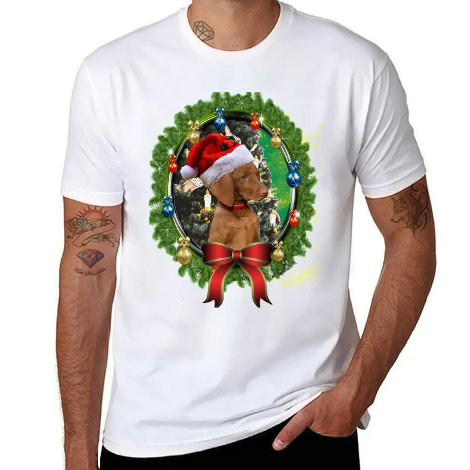 Christmas Vizsla T-Shirt oversized graphic tee street wear vintage graphic tee fashion shirts oversized t shirt men
Christmas Vizsla T-Shirt oversized graphic tee street wear vintage graphic tee fashion shirts oversized t shirt men