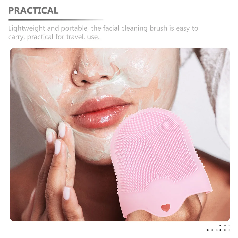 2pcs Facial Cleansing Brush Scrub Silicone Skin Care Tool Deep Cleaning Exfoliating Face Wash For Women Handheld Face Massage
2pcs Facial Cleansing Brush Scrub Silicone Skin Care Tool Deep Cleaning Exfoliating Face Wash For Women Handheld Face Massage