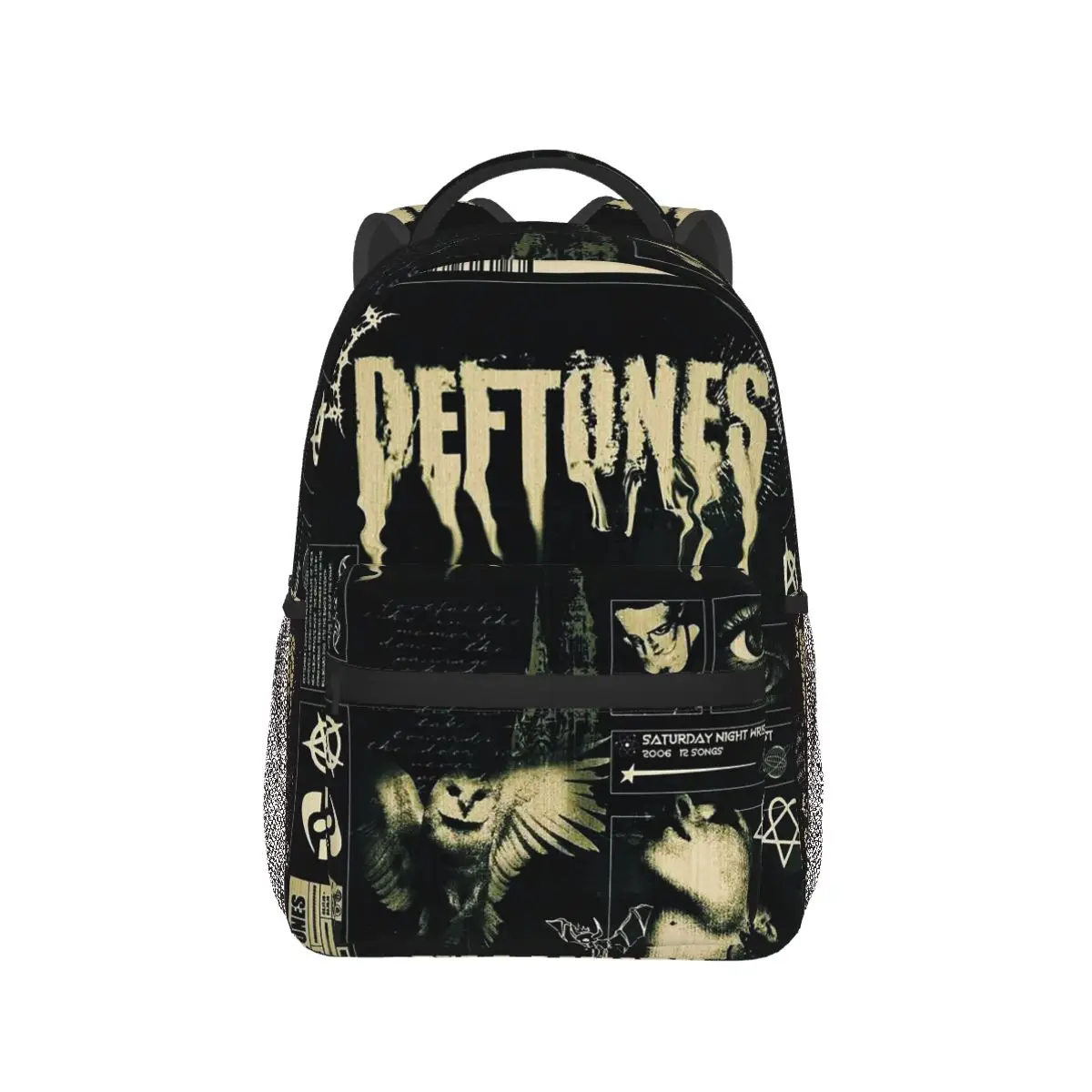 Rock Band Deftones White Pony Graphic Backpack Hot Sale Daypack Boys Girls BookBag School Bag Shoulder Bags for Men Women
Rock Band Deftones White Pony Graphic Backpack Hot Sale Daypack Boys Girls BookBag School Bag Shoulder Bags for Men Women