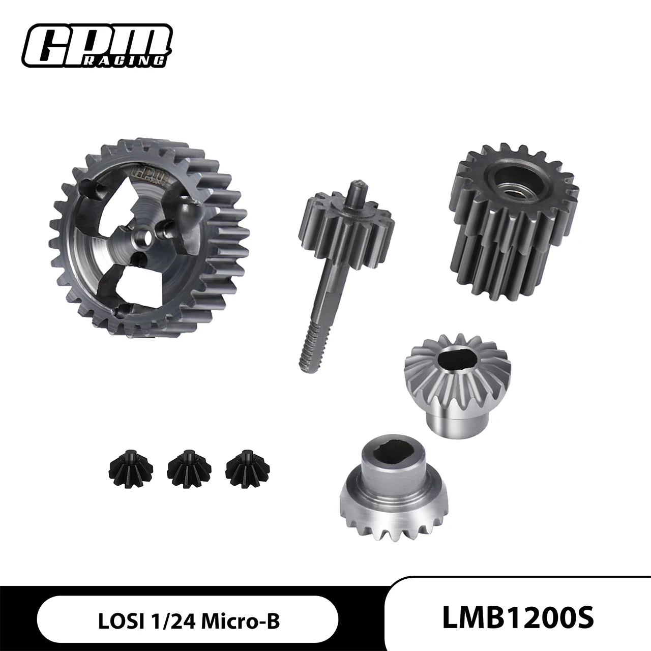 Набор стальных трансмиссионных шестерен GPM 40Cr для LOSI 1/24 Micro-B/1/28 Micro-T
Набор стальных трансмиссионных шестерен GPM 40Cr для LOSI 1/24 Micro-B/1/28 Micro-T