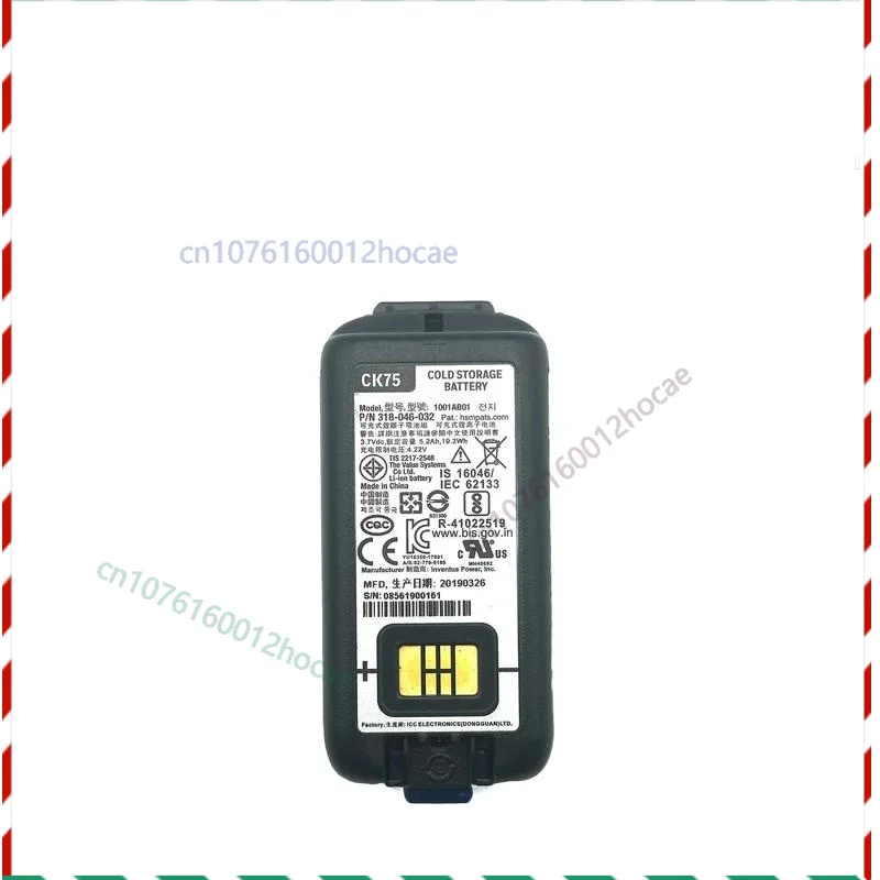 Genuine Original 5.2Ah CK75 1001AB01 318-046-032 Battery For Honeywell CK75 Wireless Handheld Scanner
Genuine Original 5.2Ah CK75 1001AB01 318-046-032 Battery For Honeywell CK75 Wireless Handheld Scanner