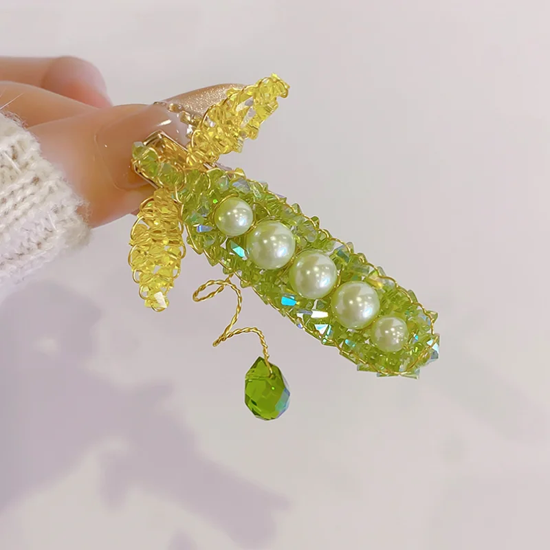 Handmade Beaded Crystal Duckbill Clips Fresh Side Hair Clip Barrettes Women Hairpin Headband Girls Hair Accessory and Headwear
Handmade Beaded Crystal Duckbill Clips Fresh Side Hair Clip Barrettes Women Hairpin Headband Girls Hair Accessory and Headwear