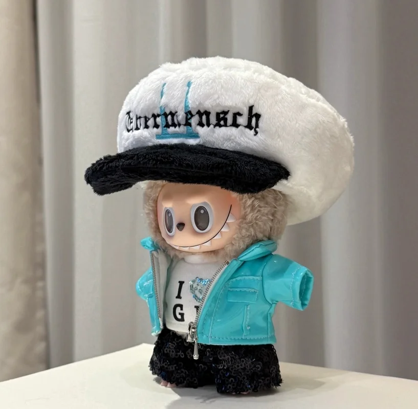 Only Clothes Suitable For 15/17cm Vinyl Dol Idol Gd Concert Mushroom Hat Set Doll Clothes Fashion Trend Leather Accessories 
Only Clothes Suitable For 15/17cm Vinyl Dol Idol Gd Concert Mushroom Hat Set Doll Clothes Fashion Trend Leather Accessories