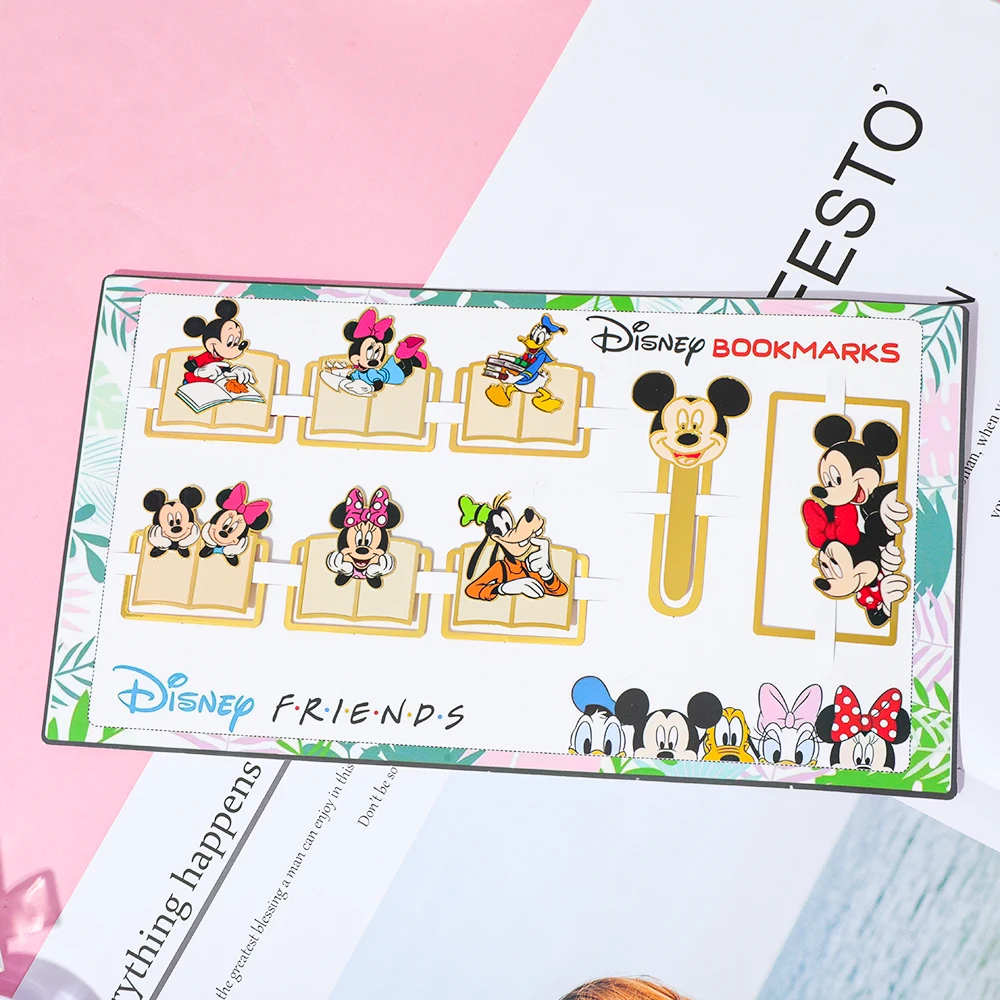 Mickey Minnie Bookmark Set Reading Bookmarks Birthday Gifts for Family Women Book Lovers Book Accessories
Mickey Minnie Bookmark Set Reading Bookmarks Birthday Gifts for Family Women Book Lovers Book Accessories