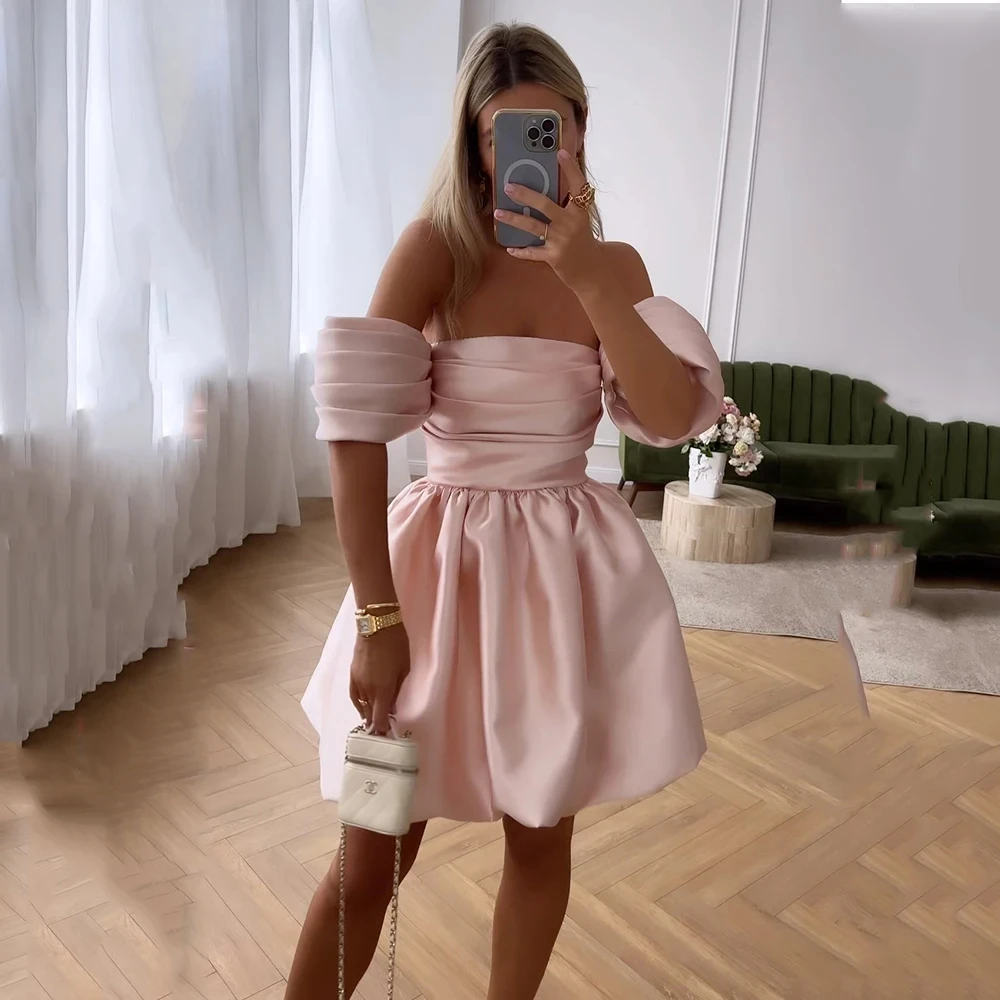 Short Prom Party Homecoming Cocktail Evening Dresses Ball Gowns Luxury Evening Dress 2025 New in Dresses Robe Soiree Customized
Short Prom Party Homecoming Cocktail Evening Dresses Ball Gowns Luxury Evening Dress 2025 New in Dresses Robe Soiree Customized