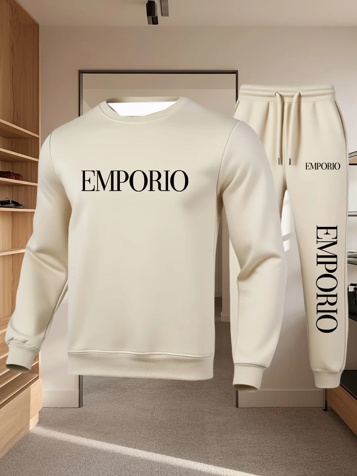 Fashion men's suit round neck sweatshirt Y2K warm casual single color pants Sweatshirt+Trousers Jogging Suit
Fashion men's suit round neck sweatshirt Y2K warm casual single color pants Sweatshirt+Trousers Jogging Suit