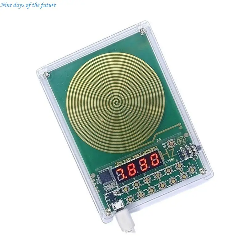 7.83Hz Schumann Waves Generator with Adjustable Frequency Ranges and Durability With Shell for Enhances Stability E65A