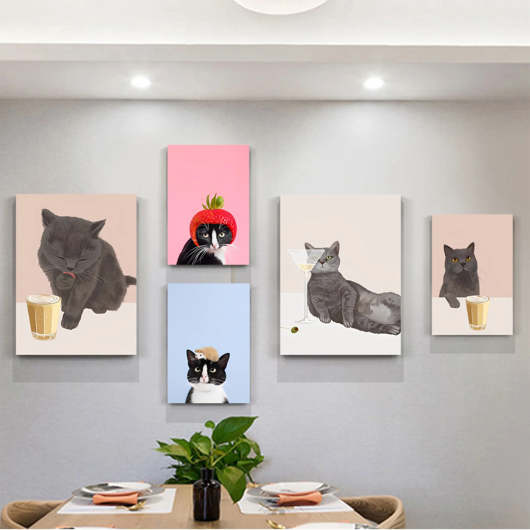 Cartoon cat Vintage Posters Sticky HD Quality Poster Wall Art Painting Study Posters Wall Stickers
Cartoon cat Vintage Posters Sticky HD Quality Poster Wall Art Painting Study Posters Wall Stickers