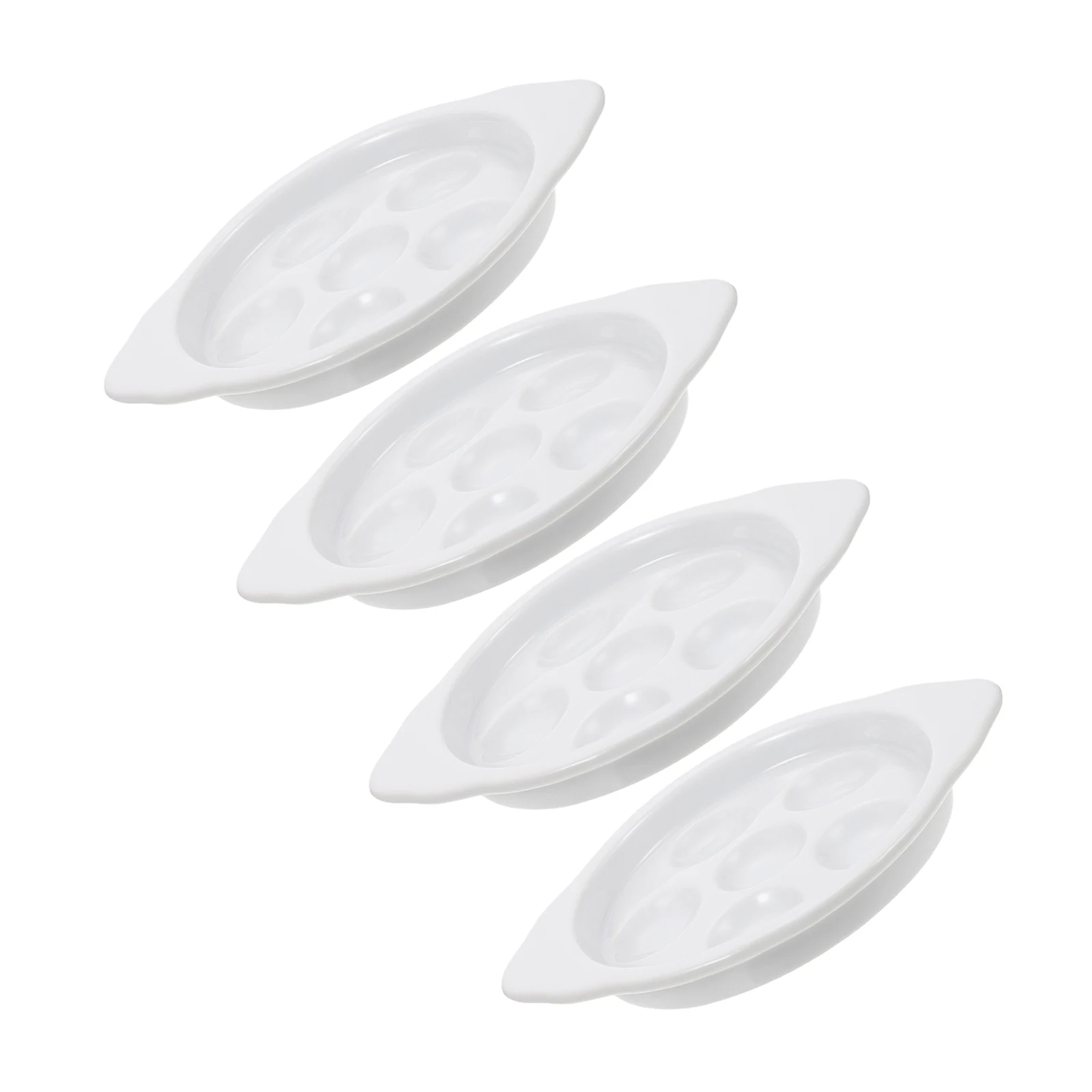 4Pcs 7 Inch Ceramic Escargot Plates White with 6 Deep Wells Footed Design French Snail Dishware for Baking Serving Appetizers At
4Pcs 7 Inch Ceramic Escargot Plates White with 6 Deep Wells Footed Design French Snail Dishware for Baking Serving Appetizers At