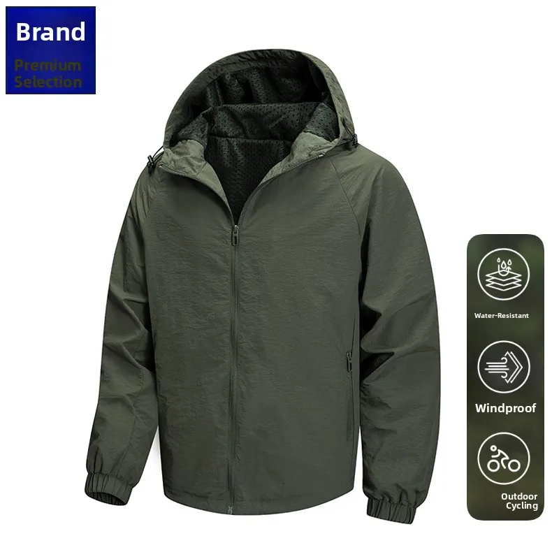 Waterproof Outdoor Cam Jaet Men's Spring Autumn Hooded Climbing Clothes Youth Stand Fit Nylon Fiber Casual Sle Zipper
Waterproof Outdoor Cam Jaet Men's Spring Autumn Hooded Climbing Clothes Youth Stand Fit Nylon Fiber Casual Sle Zipper