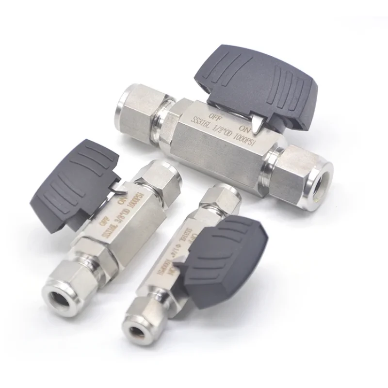 SS316L stainless steel hexagonal sleeve terminal ball valve 1000psi laboratory silver plated instrument gas source switch valve
SS316L stainless steel hexagonal sleeve terminal ball valve 1000psi laboratory silver plated instrument gas source switch valve