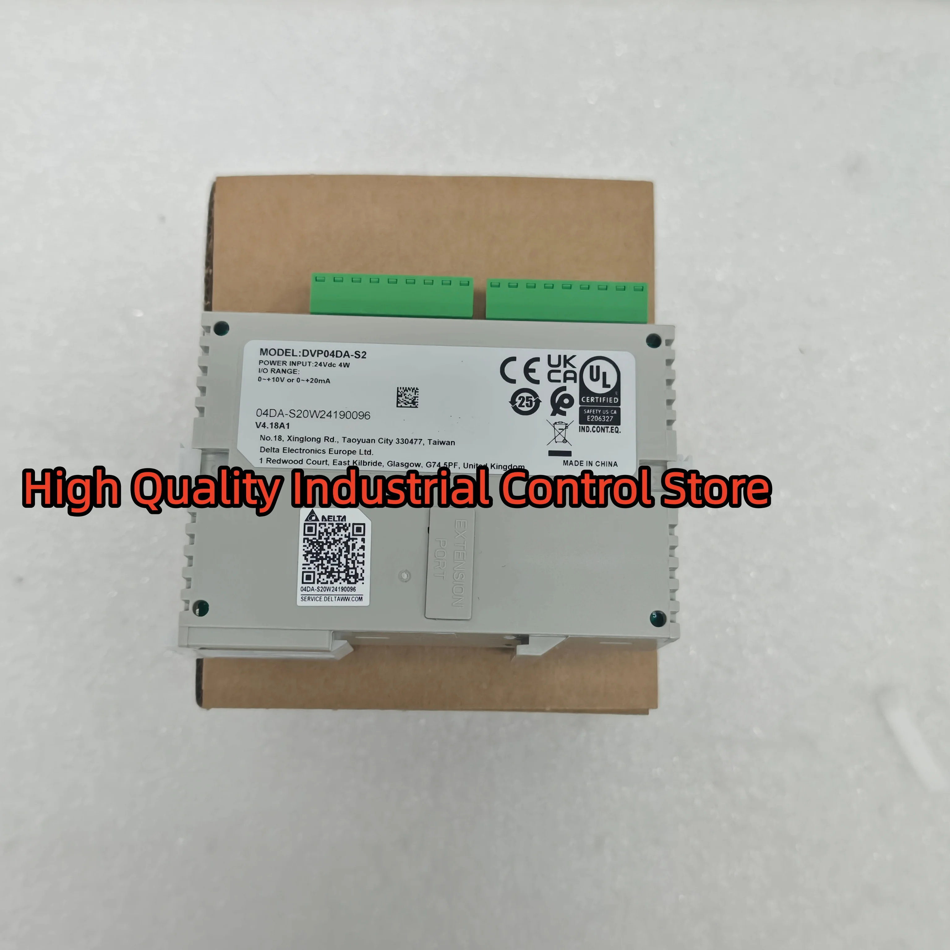 PLC Module DVP04DA-S2 brand new
PLC Module DVP04DA-S2 brand new