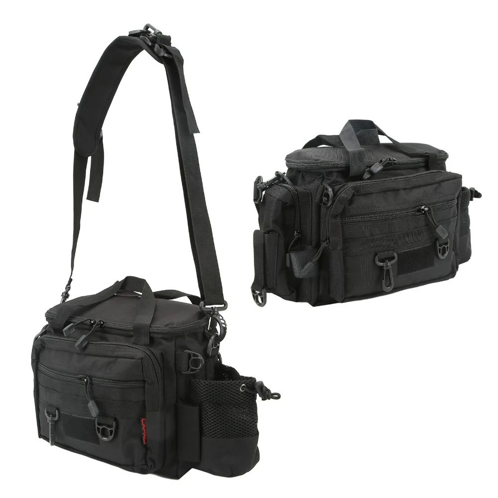 Durable IPX4 Waterproof Fishing Tackle Bag 15KG Load Weight Large Capacity Fishing Gear Bag 23L Oxford Cloth Fishing Bag Camping
Durable IPX4 Waterproof Fishing Tackle Bag 15KG Load Weight Large Capacity Fishing Gear Bag 23L Oxford Cloth Fishing Bag Camping
