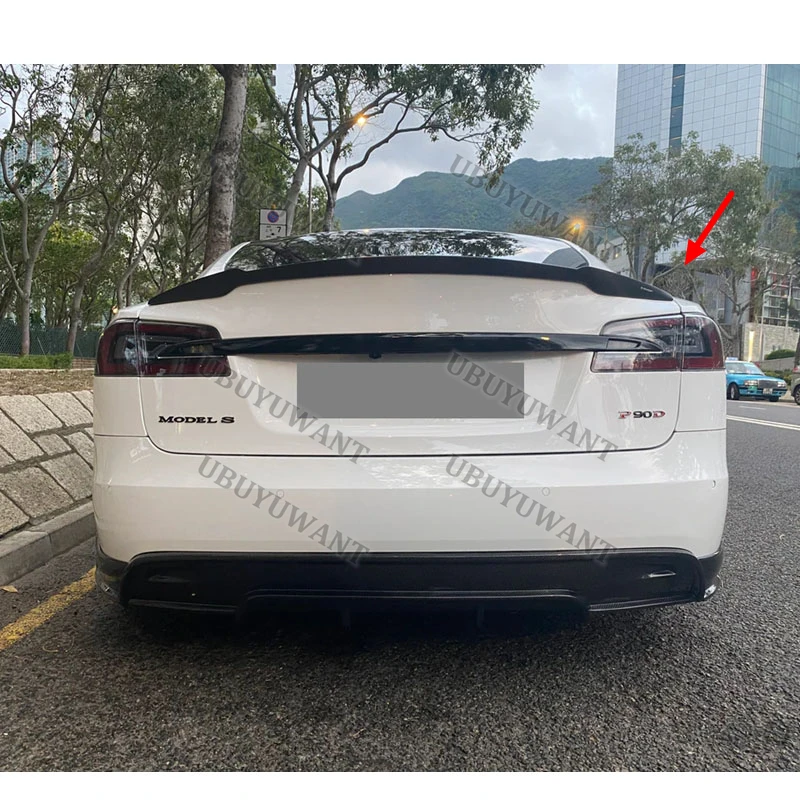 For Tesla Model S 2015-2017 Carbon Fiber Rear Trunk Spoiler Car Wing
For Tesla Model S 2015-2017 Carbon Fiber Rear Trunk Spoiler Car Wing