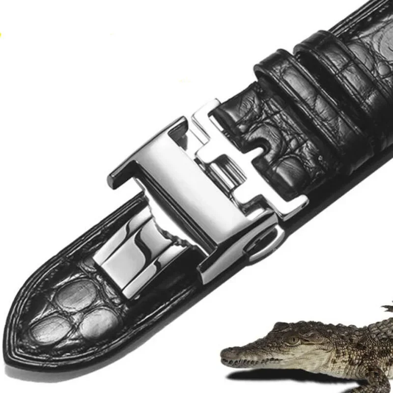 Ремешок из натуральной кожи аллигатора для Longines Collection, браслет из воловьей кожи для наручных часов L3 L2, 13 14 16 18 19 20 мм
Ремешок из натуральной кожи аллигатора для Longines Collection, браслет из воловьей кожи для наручных часов L3 L2, 13 14 16 18 19 20 мм