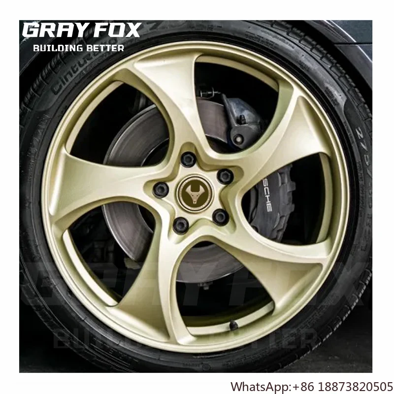 Custom 5x120/114.3/112 17-22 Inch for PORSCHE 992 GT3 Nissan 350z/370z 50mm ET Gold/Black/ Silver Brushed Forged Wheels
Custom 5x120/114.3/112 17-22 Inch for PORSCHE 992 GT3 Nissan 350z/370z 50mm ET Gold/Black/ Silver Brushed Forged Wheels