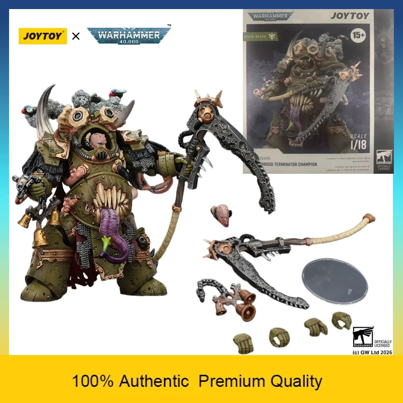 JOYTOY 1/18 Warhammer 40k Death Guard Deathshroud Terminator Champion Action Figure Sci-Fi Articulated Collectible Model Toy
JOYTOY 1/18 Warhammer 40k Death Guard Deathshroud Terminator Champion Action Figure Sci-Fi Articulated Collectible Model Toy